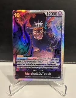 Marshall.D.Teach - Super Rare OP09-093 SR - One Piece Emperors In The New World - Image 1