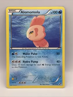 Alomomola 39/114 - Black & White - Rare Pokemon Card - Image 1