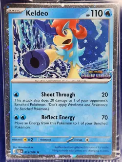 Keldeo (Chaos Rising Stamped) 019/086 Miscellaneous Cards & Products Holo Sealed - Image 1