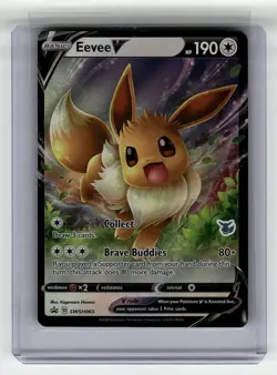 SWSH: Sword & Shield Promo Cards #SWSH065 Eevee V - Image 1