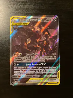 Carte Pokemon : Noctali et Darkrai GX SM241 Promo Soleil & Lune Francaise - Image 1