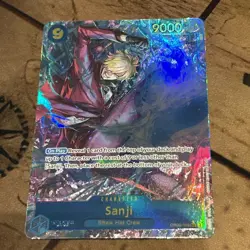 One Piece Wings of the Captain Sanji OP06-119 Alternate Alt Art SEC NM - Image 1