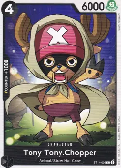 One Piece Tony Tony.Chopper (ST14-005/18) Starter Deck 14 3D2Y NM - Image 1