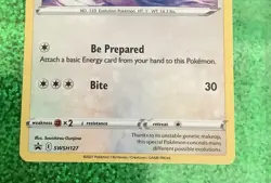 Pokemon Black Star Promo holo card Eevee SWSH127 & code card unused collectable - Image 4