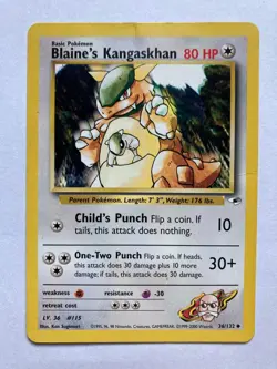 Pokemon TCG Gym Heroes Singles Choose Your Card LP WOTC Vintage - Image 5