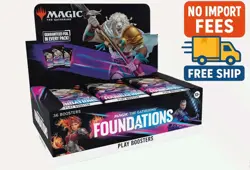 MTG Magic The Gathering Foundations Play Booster Box New Sealed 36 Packs - Image 1
