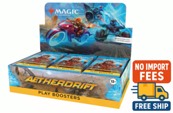 MTG Aetherdrift Play Booster Box New Sealed English Magic The Gathering - Image 1