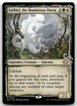 Lathiel, the Bounteous Dawn #50 (NM) March of the Machine MUL Magic MTG - Image 1
