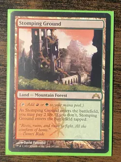 Wizards of the Coast Stomping Ground Gatecrash Rare Land Regular 247 - Image 1