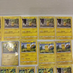 25 Pikachu Pokemon Cards Lot – Promo, GO, Mid-era / Modern Mix - Image 3