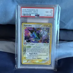 Pokemon 2006 Holon Phantoms Gyarados Delta Species Holo 8/110 PSA 8 - Image 1