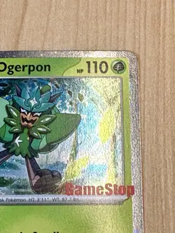Teal Mask Ogerpon 024/167 Cosmos Holo Pokemon Gamestop Promo NM - Image 3