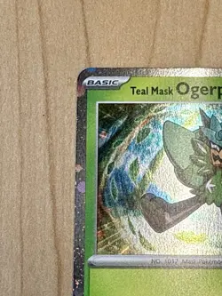 Teal Mask Ogerpon 024/167 Cosmos Holo Pokemon Gamestop Promo NM - Image 4