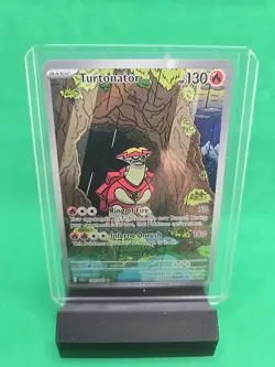 Turtonator 146/142 Illustration Rare Pokemon Stellar Crown - Image 1