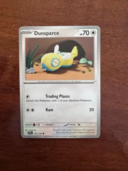 Pokemon Dunsparce 120/159 Common Card, JTG Journey Together, Asako Ito Artist - Image 1