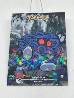Tangela #114 - Cracked Ice Holo - Crystal Dark Black 2025 - Pokemon Card - Image 3