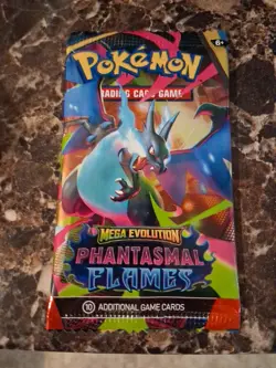 Pokemon Mega Evolution Phantasmal Flames Unopened Packs New Sealed - Image 2