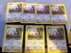 Pokemon TCG Rattata Original Base Set 61/102 Common card WOTC 1999 excellent - Image 1