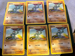 Machop 1999 Base Set 52/102 Pokemon Card WOTC LP - Image 1