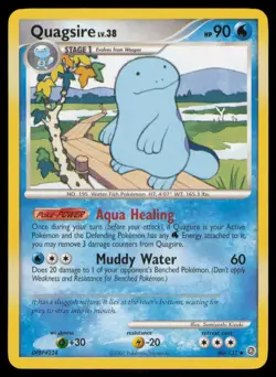 Quagsire 60/132 Uncommon Secret Wonders Pokemon Near Mint - Image 1