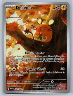Dedenne 093/088 Holo Illustration Rare Perfect Order Pokemon Near Mint - Image 1