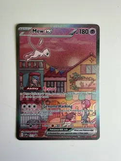 Pokemon Mew ex SVP 053 Black Star Promo Full Art. - Image 3