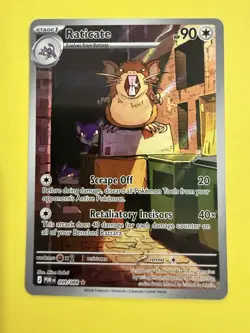 Pokemon ~ Raticate #099/088 ~ Perfect Order ~ Illustration Rare - Image 1