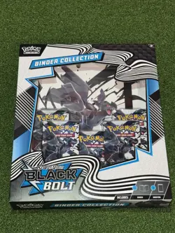 Pokemon TCG New Set Black Bolt Binder Collection - New & Sealed Ready to Ship! - Image 1