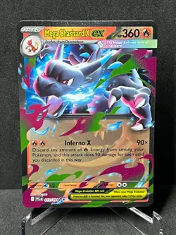 Pokemon Mega Charizard X ex Double Rare Phantasmal Flames 013/094 Near Mint - Image 1