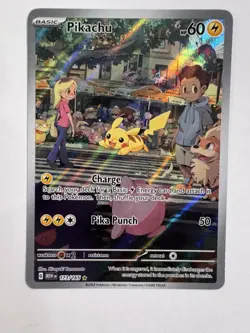 Pokemon TCG Pikachu Scarlet & Violet-151 173/165 Holo Illustration Rare - Image 1