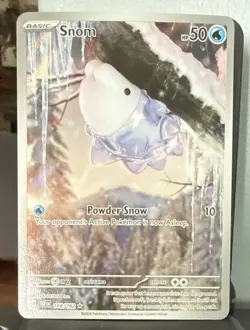 Pokemon: SNOM - 168/162 - SV05: Temporal Forces (TEF) Illustration Rare - Image 1
