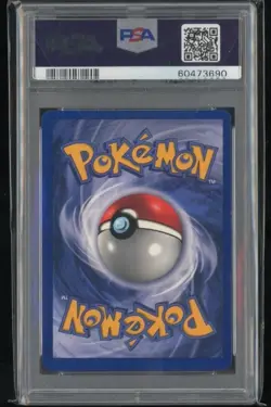 1999 POKEMON BASE SET UNLIMITED #7 HITMONCHAN-HOLO PSA 9 - Image 2