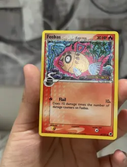 Pokemon Feebas 49/101 Delta Species Dragon Frontiers STAMPED Reverse Holo - Image 1