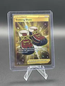 Pokemon Sword & Shield Astral Radiance Trekking Shoes 215/189 Secret Rare Mint - Image 1