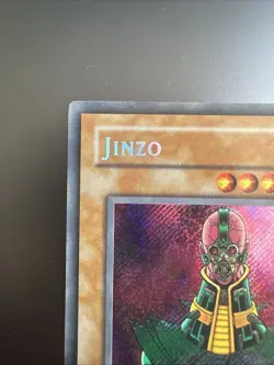 Yugioh Jinzo PSV-000 Secret Rare Pharaoh's Servant 1st Edition LP - Image 2
