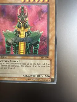 Yugioh Jinzo PSV-000 Secret Rare Pharaoh's Servant 1st Edition LP - Image 5
