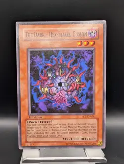 The Dark - Hex-Sealed Fusion 1st Ed LP (FET-EN028) Common Yugioh - Image 1