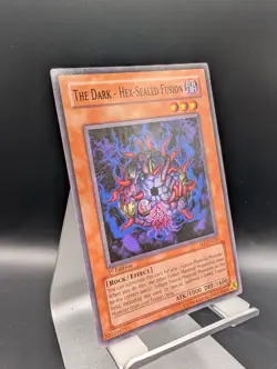 The Dark - Hex-Sealed Fusion 1st Ed LP (FET-EN028) Common Yugioh - Image 3