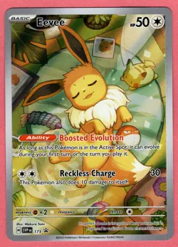 Eevee 173 Sv: Scarlet & Violet Promo Cards Holo NM - Image 1