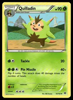 Quilladin XY - BREAKthrough 10/162 MP Pokemon TCG | Buy 10 Get 10 Free - Image 1