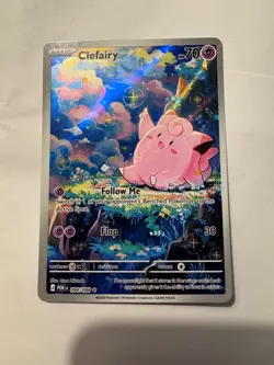 Pokemon Cards Clefairy 094/088 Perfect Order Holo Illustration Rare NM - Image 1
