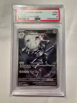 Pokemon Cards - PSA 9 Steelix 150/132 - Mega Evolution IR - MINT - Image 1