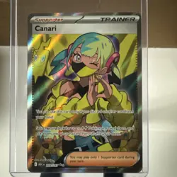 Canari 257/217 Ascended Heroes Full Art Trainer Ultra Rare Pokemon Card - Image 1