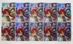 Suletta Mercury Aerial RP-009 P Gundam Card V Jump Promo 10Set - Image 1