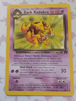 DARK KADABRA - 39/82 - Team Rocket - Pokemon Card - Image 1