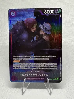 Rosinante & Law EB04-038 SR Alt Art Parallel - One Piece Card Game English - NM - Image 1
