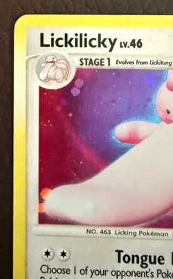 Lickilicky Pokemon Card - 12/132 Secret Wonders Holo Bleed 2007 Rare - Image 3