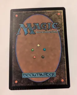 Magic the Gathering Roaming Throne (Borderless) LCI card with Crimped Error - Image 3