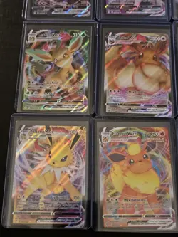 Eeveelution Vmax 9 Card Complete Set Pokemon Evolving Skies NM Umbreon Eevee - Image 4