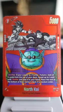 North Kai SB02-002 Limited Pack MANGA Version Promo Dragon Ball Card English - Image 1